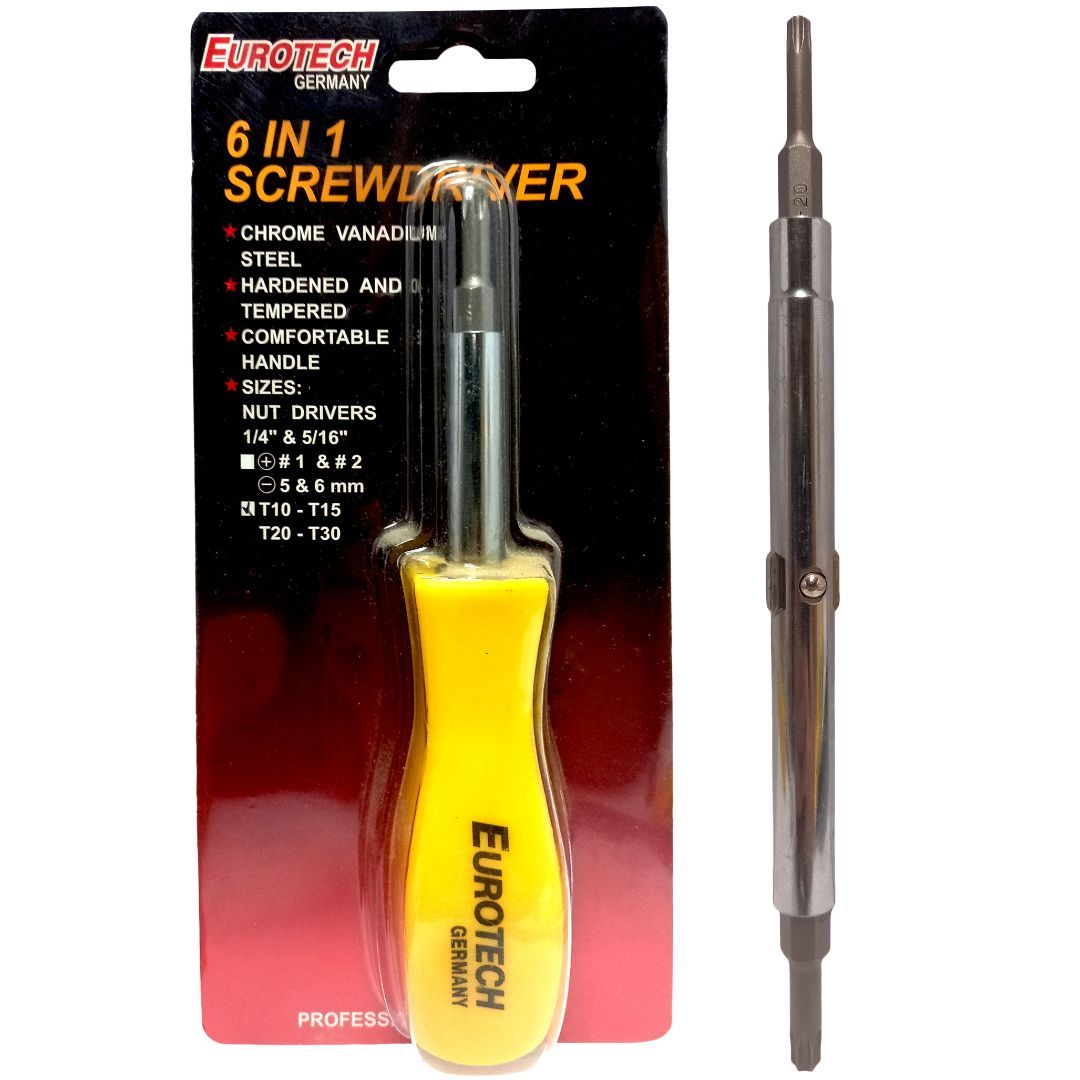 Destornillador (6 En 1) : Torx -
